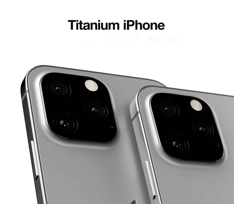 Vỏ iPhone được làm bằng hợp kim Titanium